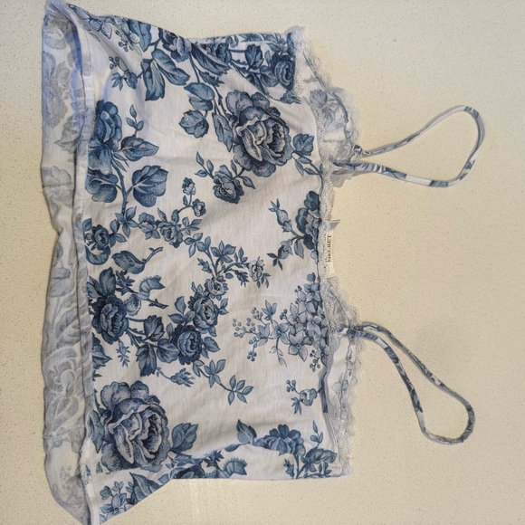 Victoria’s Secret Gold Label Babydoll Top Floral Small - Picture 3 of 3